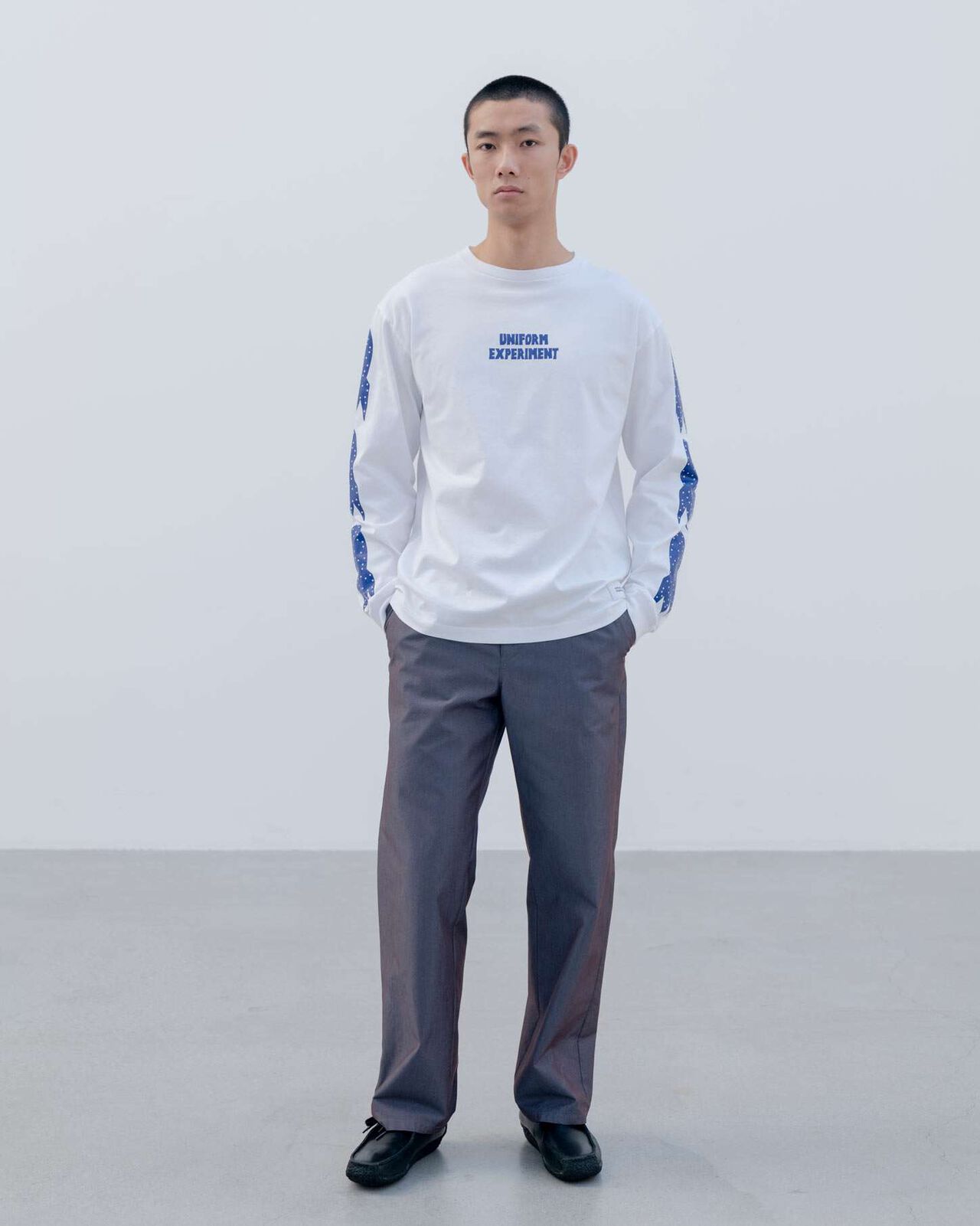 ROCKET LOGO L/S TEE,WHITE, large image number 6