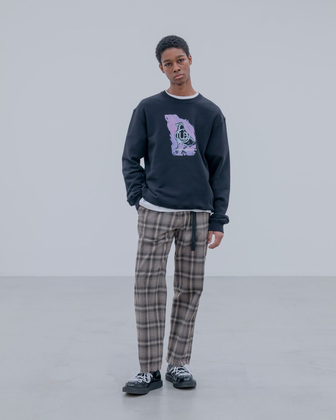 FADE COMFORT PANTS,GRAY, large image number 5