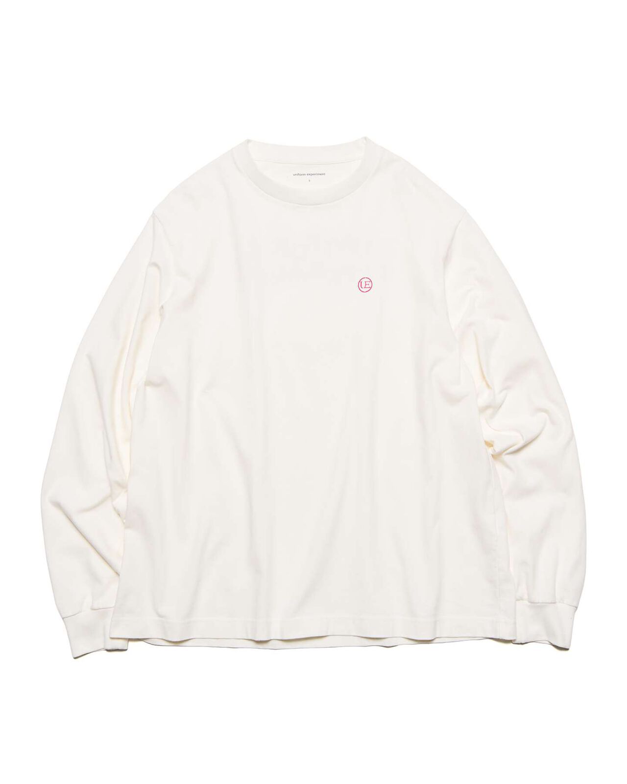 GRADATION LOGO L/S TEE,WHITE, large image number 0