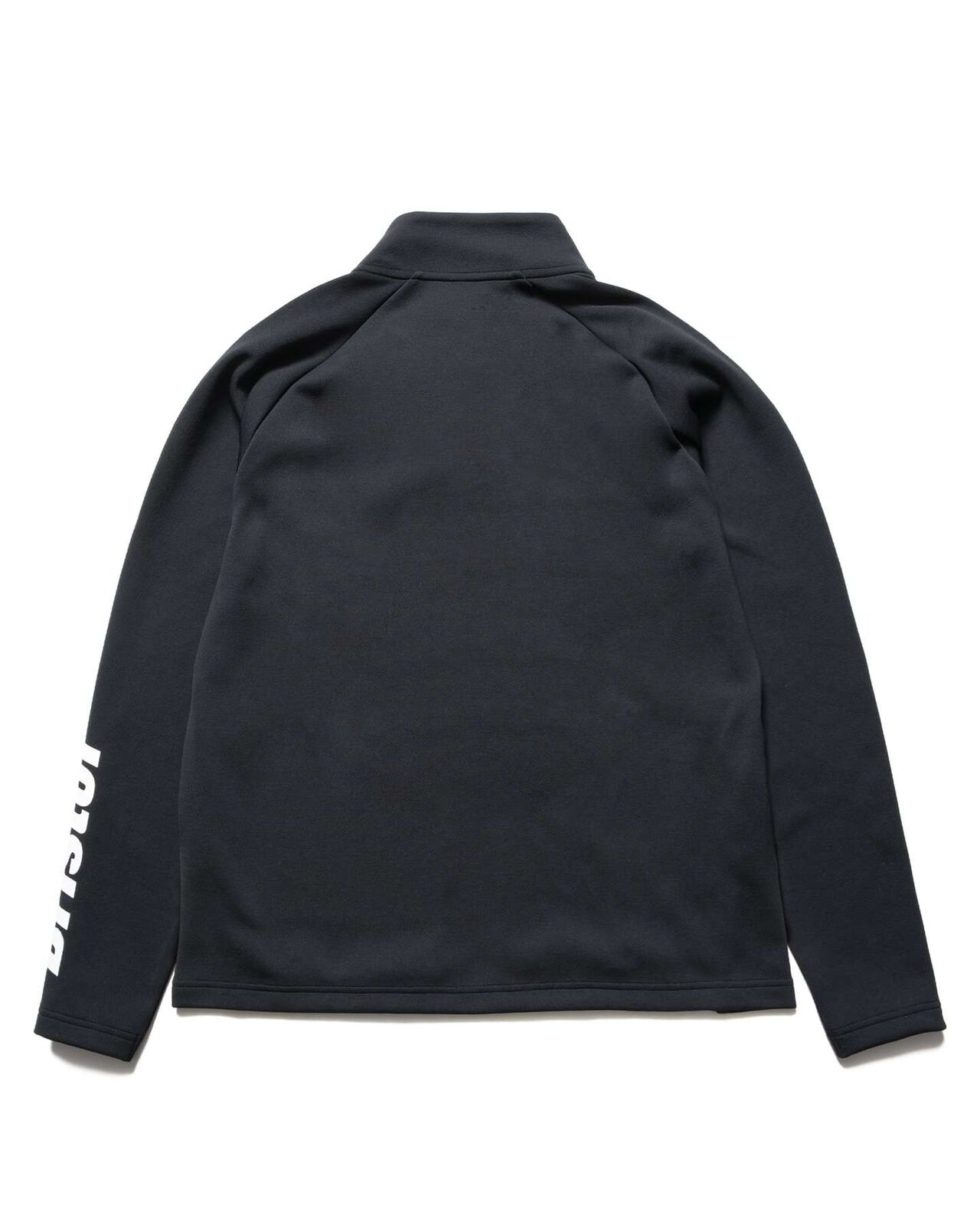 QUARTER KNIT ESSENTIAL HALF-ZIP TOP,BLACK, large image number 1