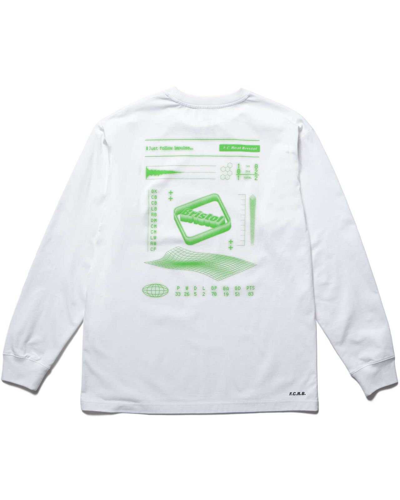 ANALYTICAL L/S TEE,WHITE, large image number 1