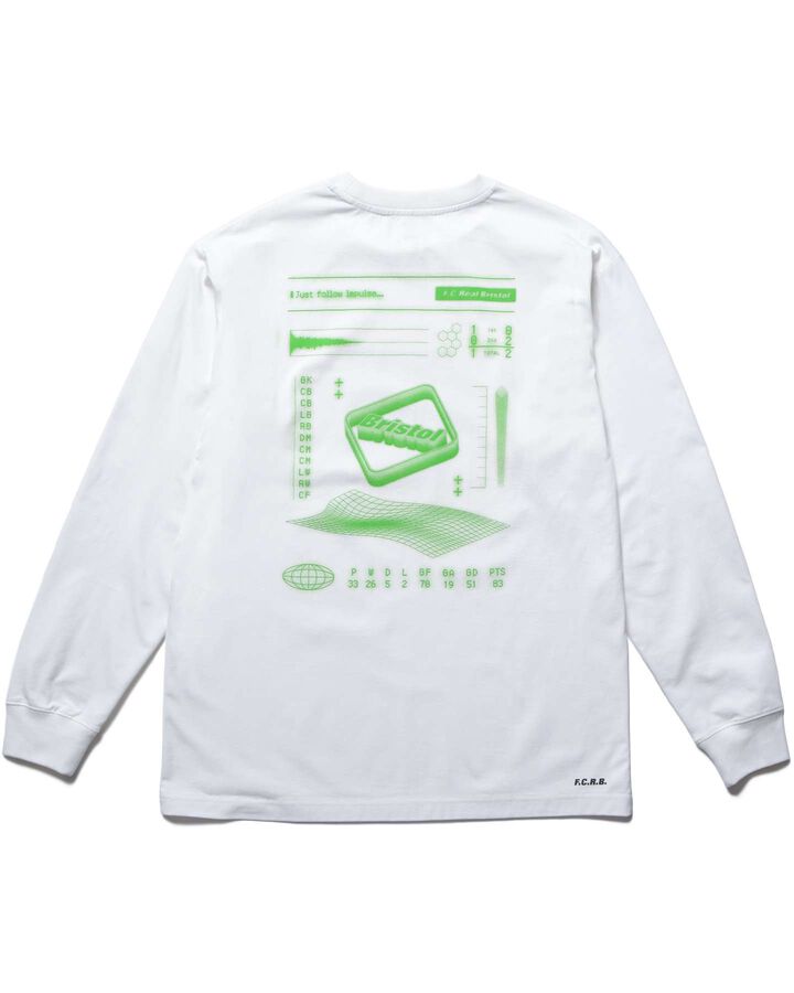 ANALYTICAL L/S TEE,WHITE, medium image number 1