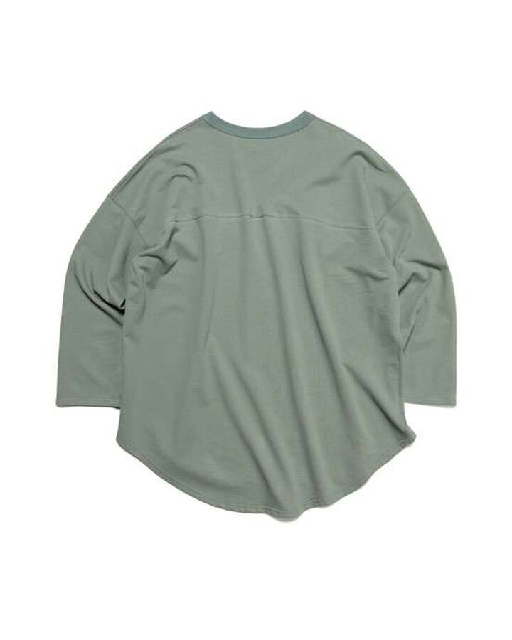 WIDE FOOTBALL TEE,KHAKI, medium image number 1