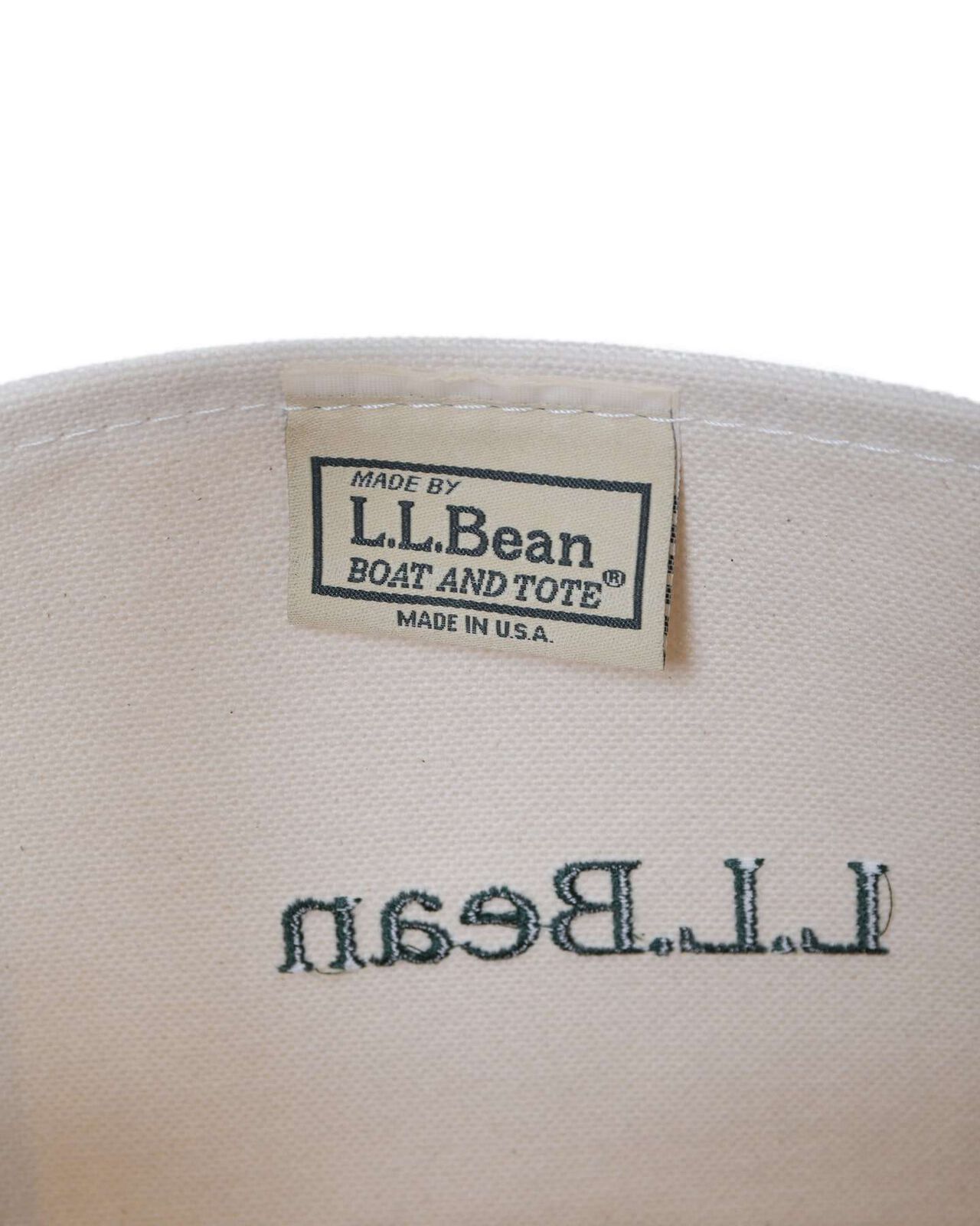 L.L.Bean BOAT AND TOTE, OPEN-TOP : MEDIUM,GREEN, large image number 7