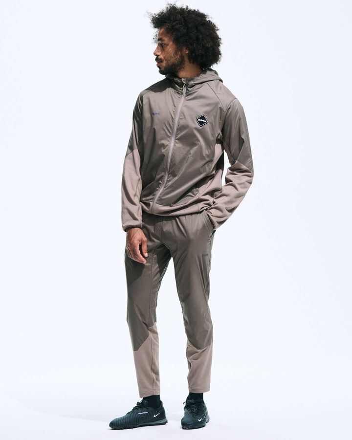 GRID FLEECE HYBRID PANTS,BLACK, medium image number 7