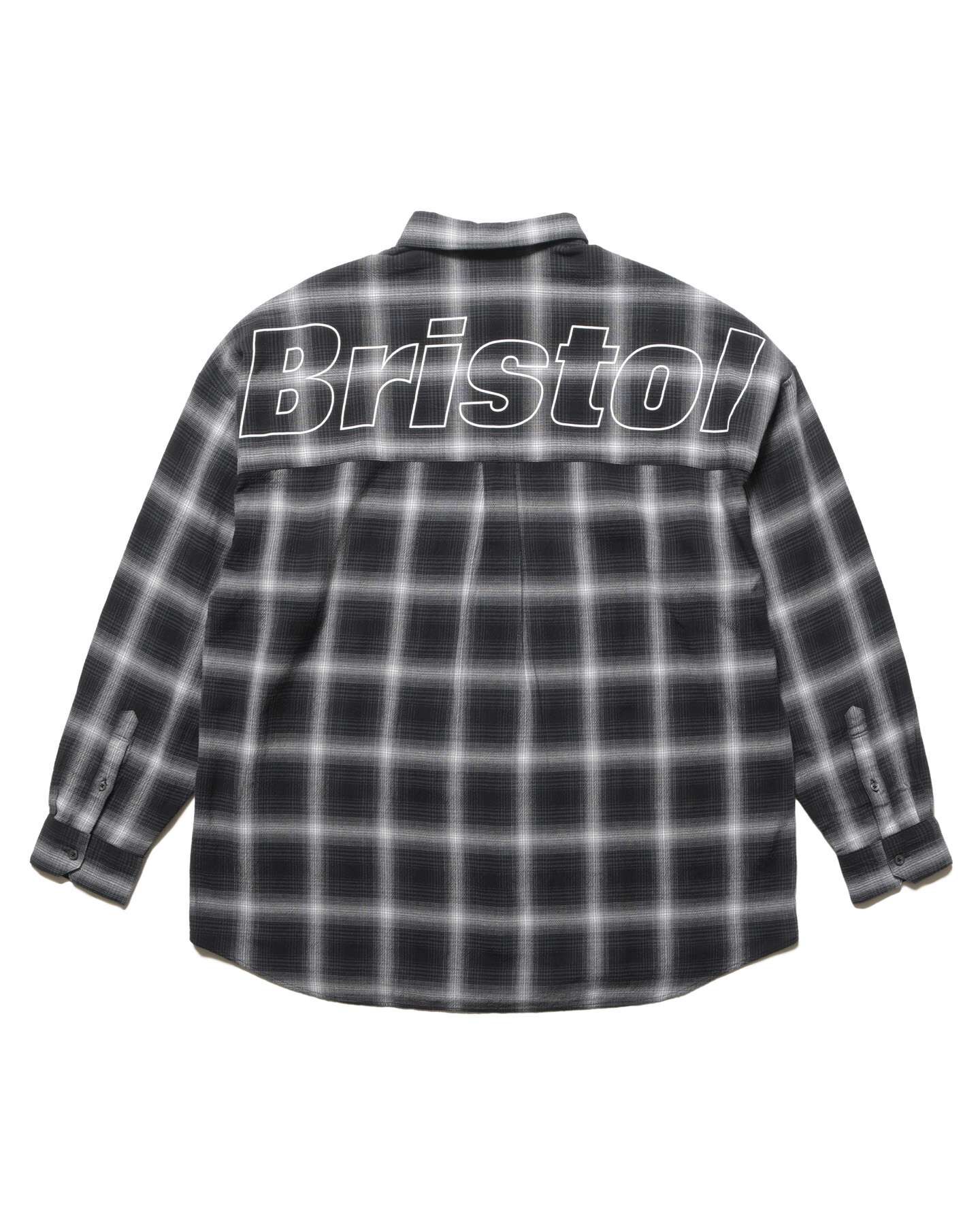 トップス FCRB Bristol FLANNEL BIGLOGOBAGGYSHIRT SOPH. | FLANNEL BIG LOGO BAGGY SHIRT(M KHAKI):