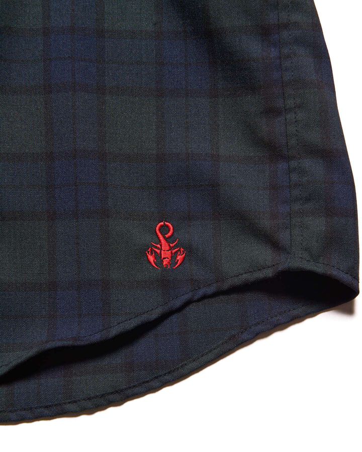 TROPICAL CHECK RELAX-FIT S/S SHIRT,A, medium image number 3