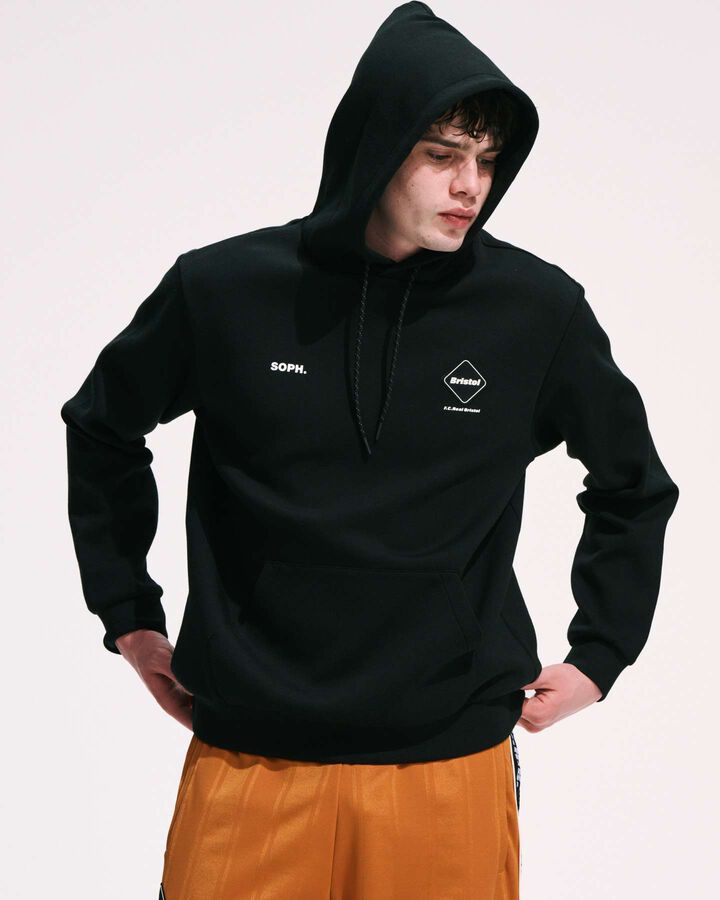 TECH SWEAT PULLOVER HOODIE,BLACK, medium image number 4