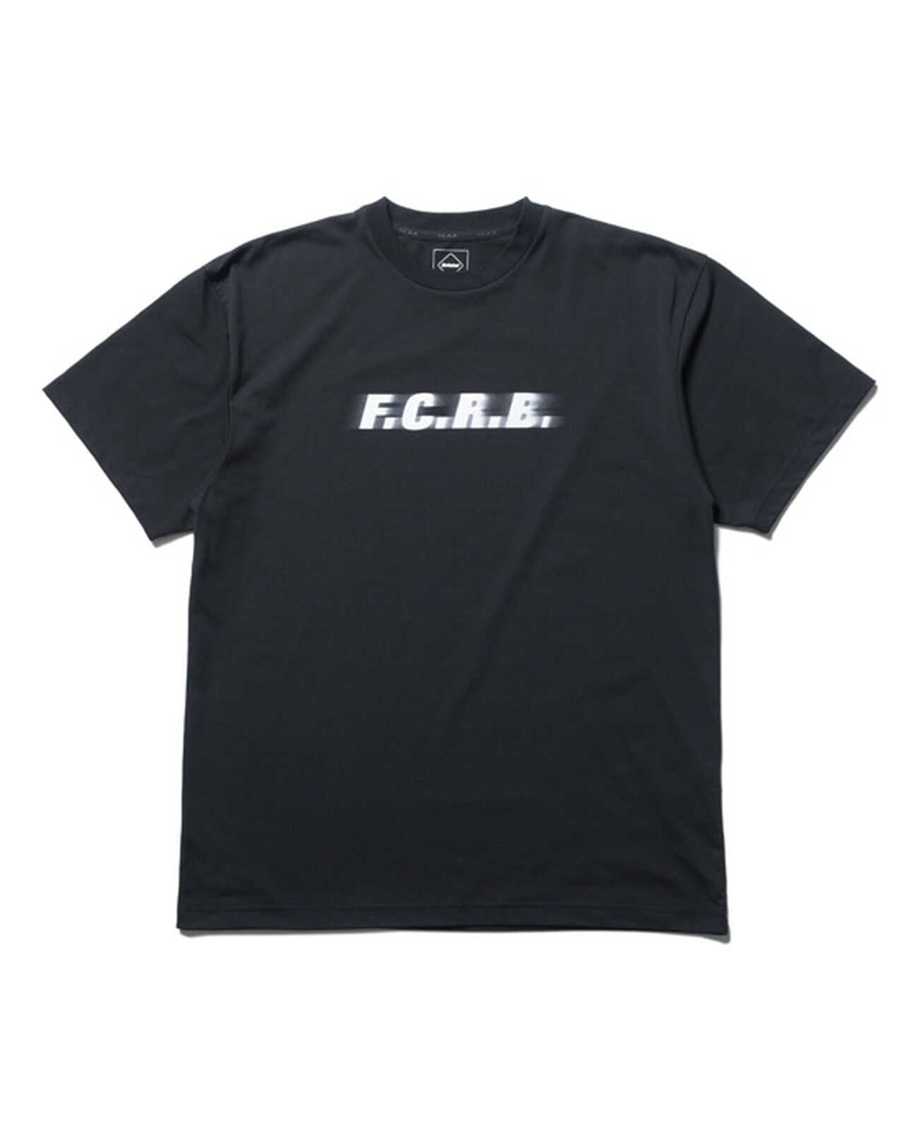 BLURRED LOGO TEE,BLACK, large image number 0