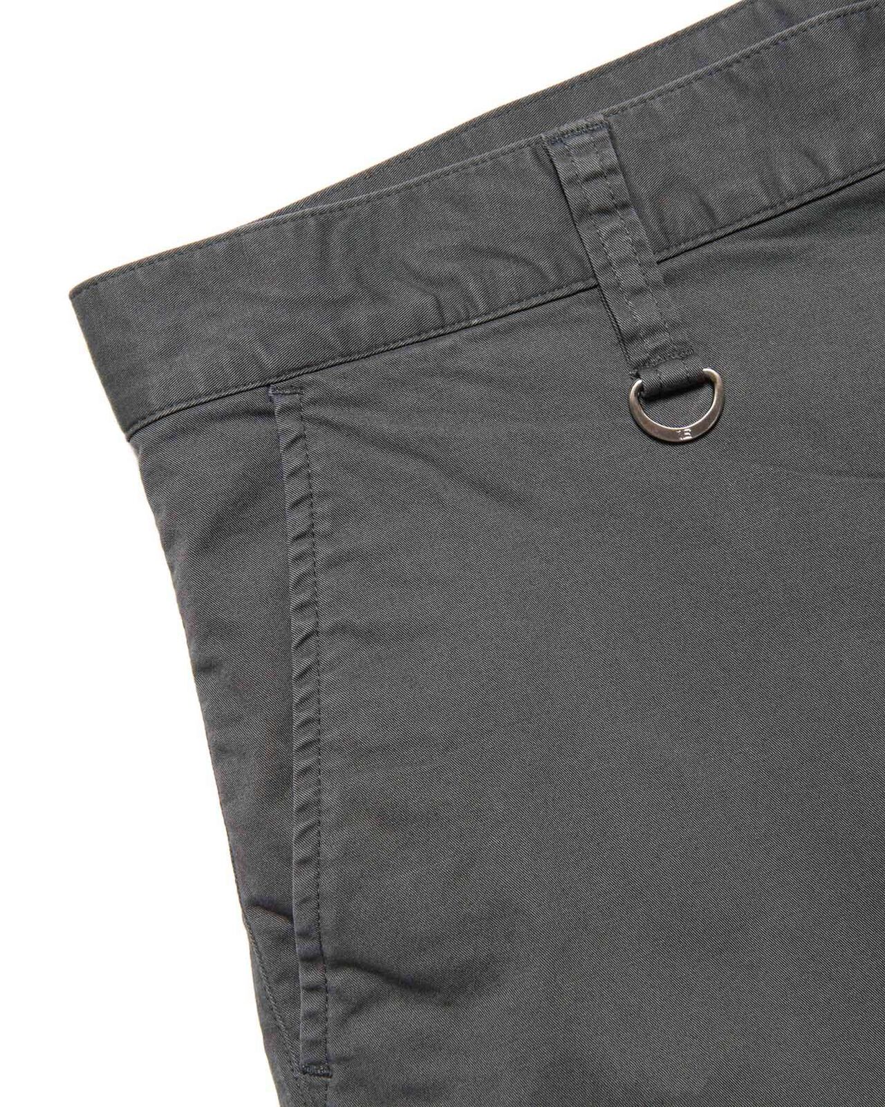 STRETCH TWILL LONG PANTS,CHARCOAL GRAY, large image number 2