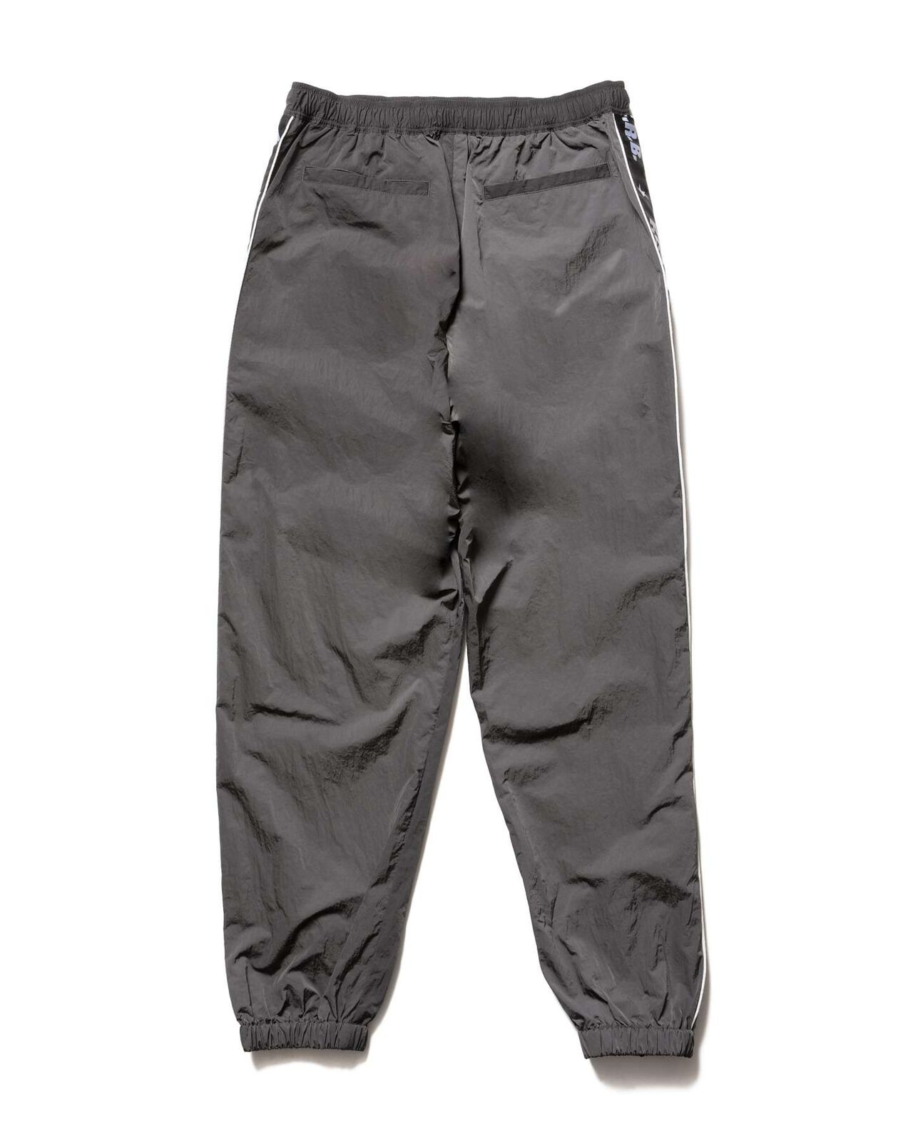 NYLON CHAMBRAY PRACTICE PANTS,CHARCOAL GRAY, large image number 2
