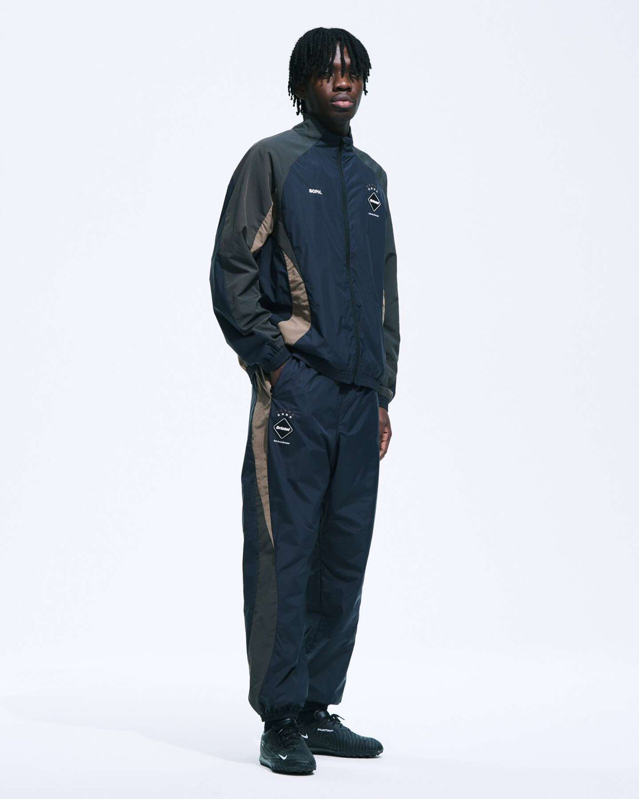 WARM-UP PANTS,OFF WHITE, large image number 8