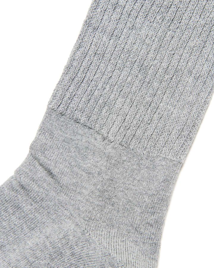 備長炭 RIBBED SOCKS,GRAY, medium image number 1