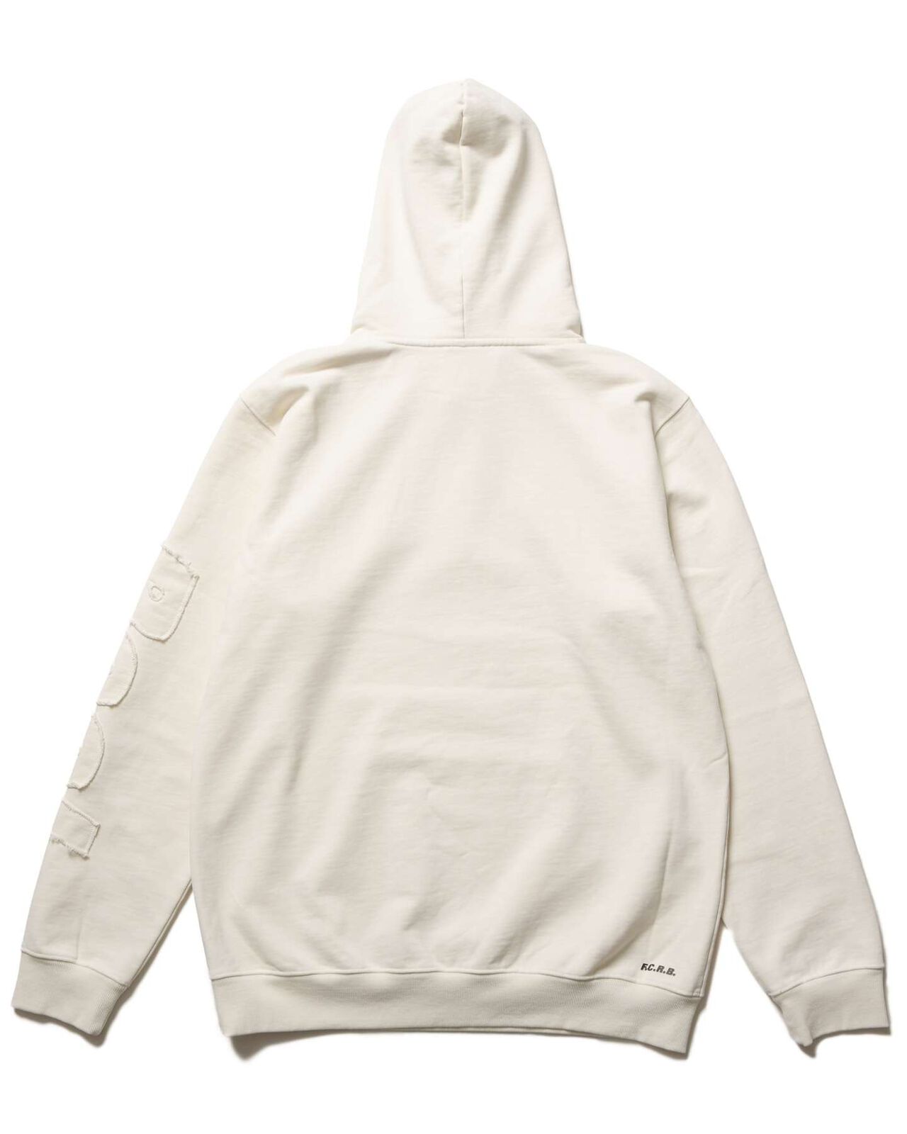 CUT-OFF LOGO SWEAT HOODIE,OFF WHITE, large image number 1