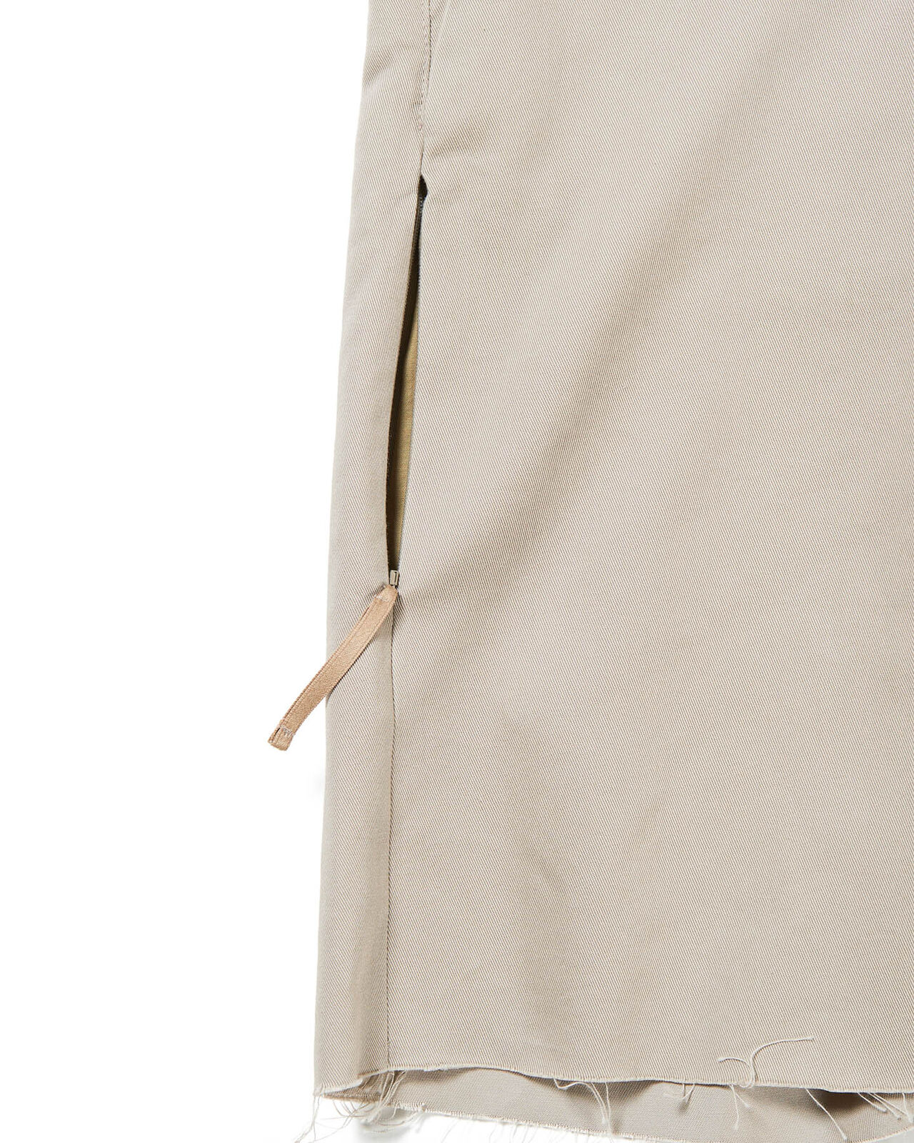 CUT OFF SHORTS,BEIGE, large image number 2