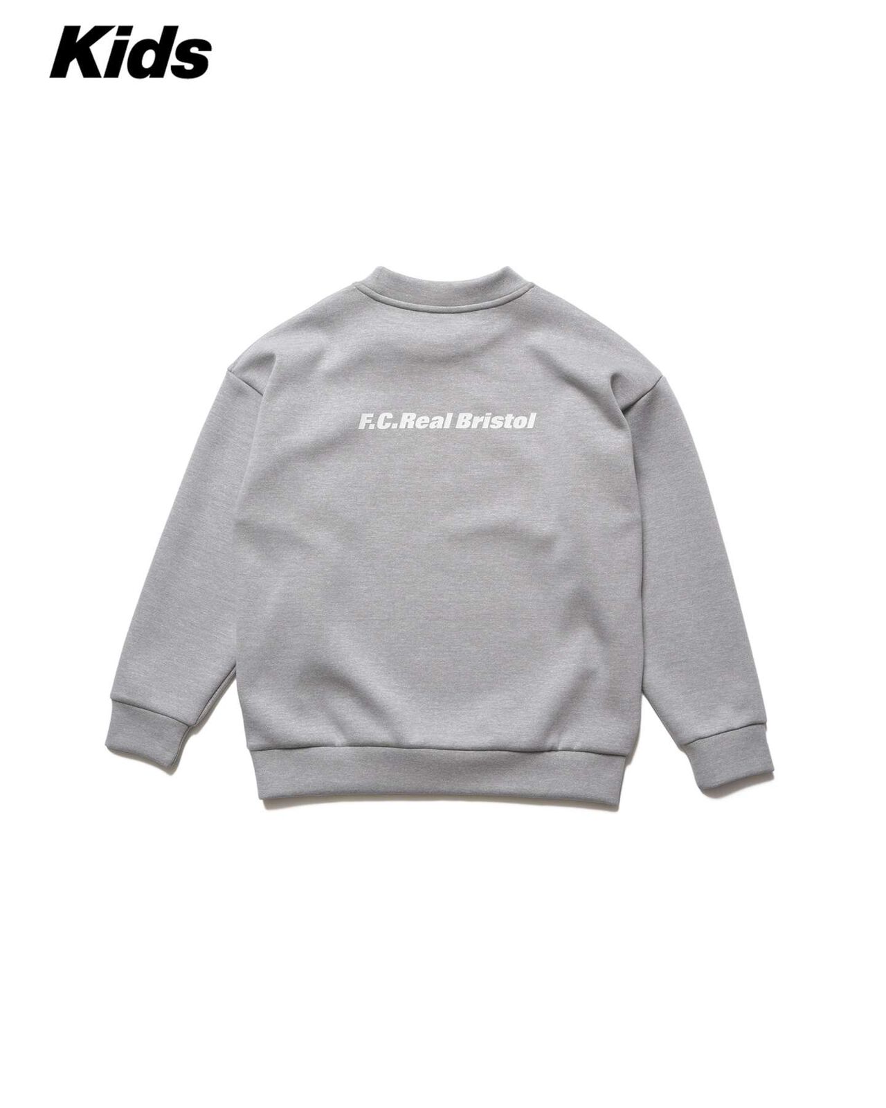 TECH SWEAT CREWNECK TOP,GRAY, large image number 1