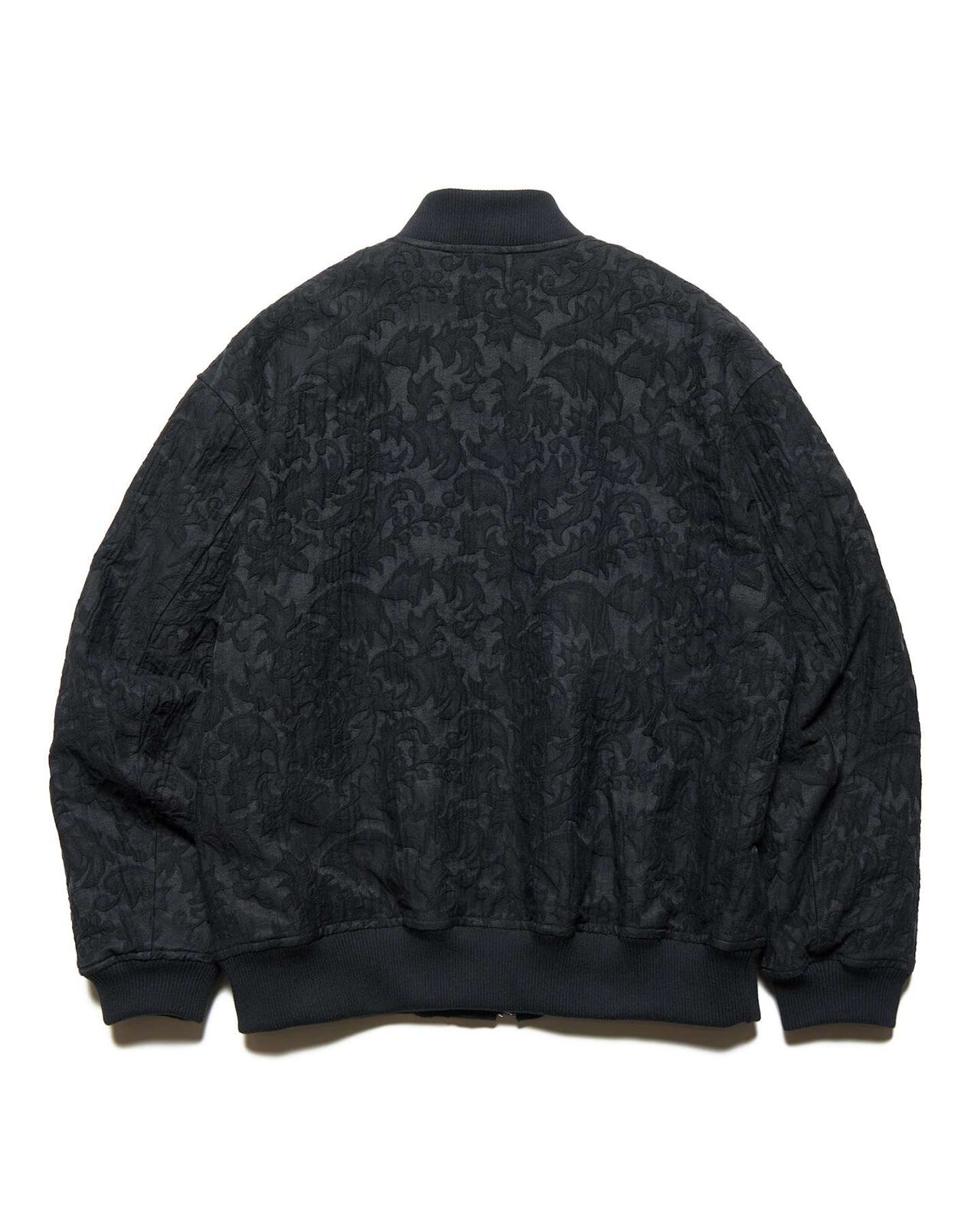JACQUARD SHORT BLOUSON,BLACK, large image number 1