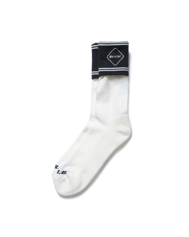 CUFF SOCKS,OFF WHITE, medium image number 0