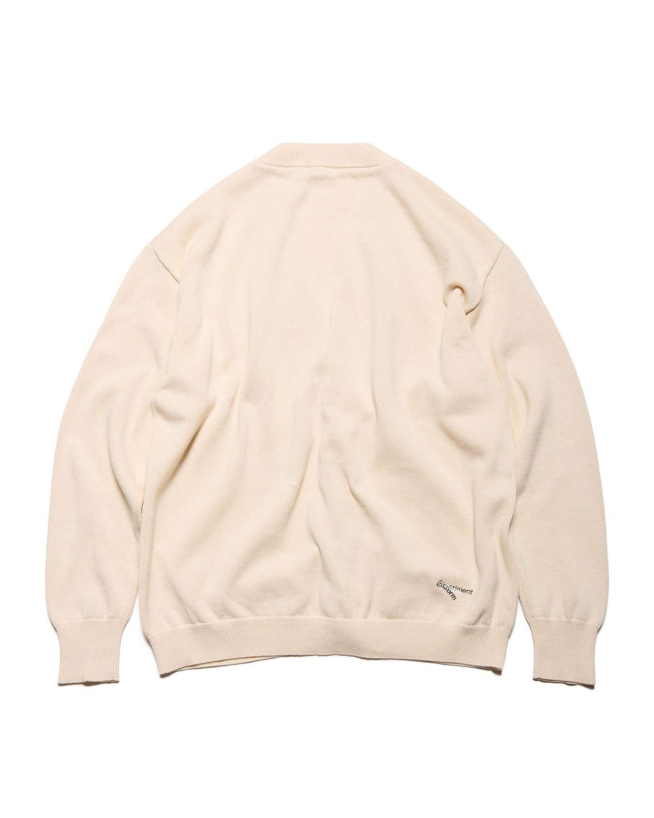 MIDDLE GAUGE KNIT CARDIGAN,IVORY, large image number 1