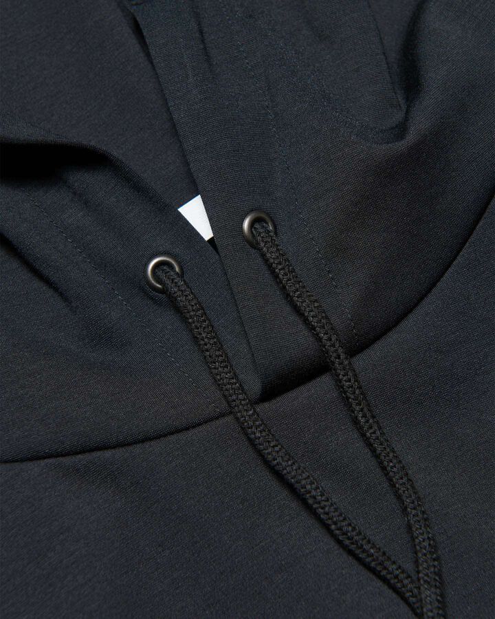 TAUT PONTE HOODIE,BLACK, medium image number 2