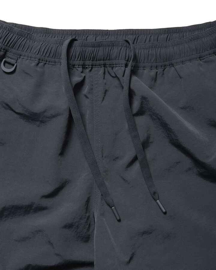 NYLON EASY PANTS,BLACK, medium image number 3