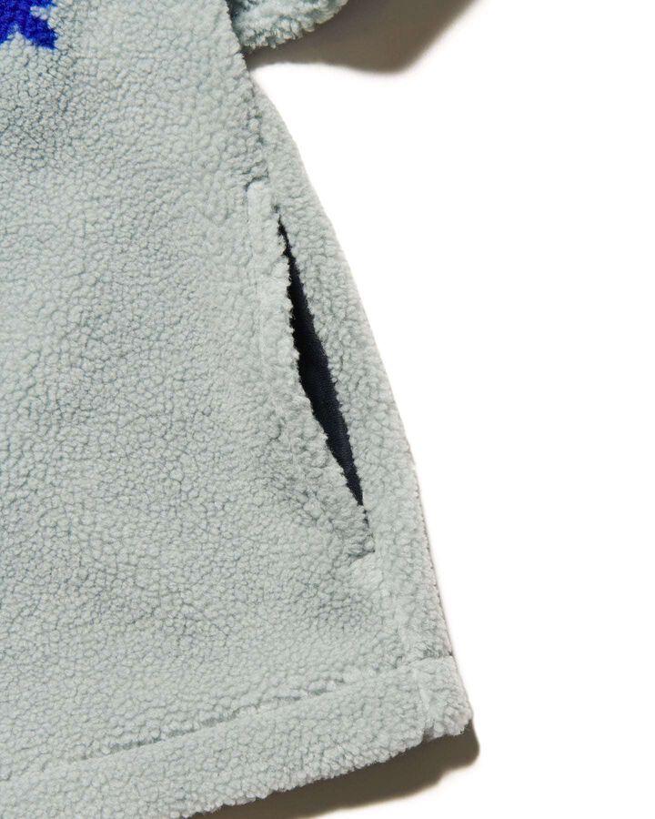 SHERPA BLOUSON,LIGHT GRAY, medium image number 3