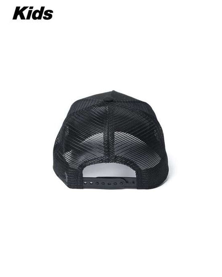 NEW ERA EMBLEM 9FORTY A-FRAME MESH CAP,BLACK, medium image number 2