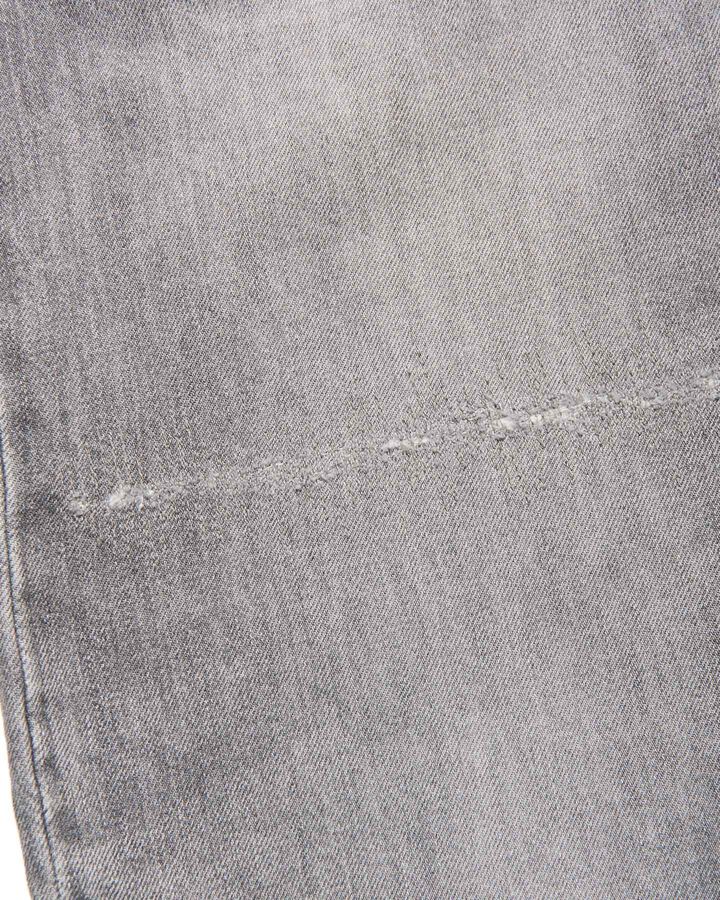 DAMAGED BOLD-FIT JEANS,BLACK, medium image number 3