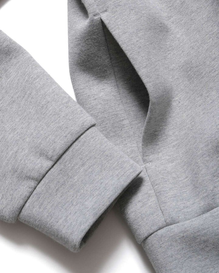 TECH SWEAT CREWNECK TOP,GRAY, medium image number 3