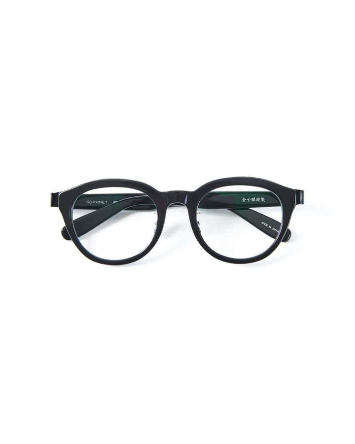 備長炭 BOSTON GLASSES,BLACK, medium image number 0