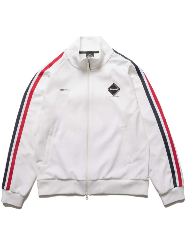 TRAINING TRACK JACKET,WHITE, medium