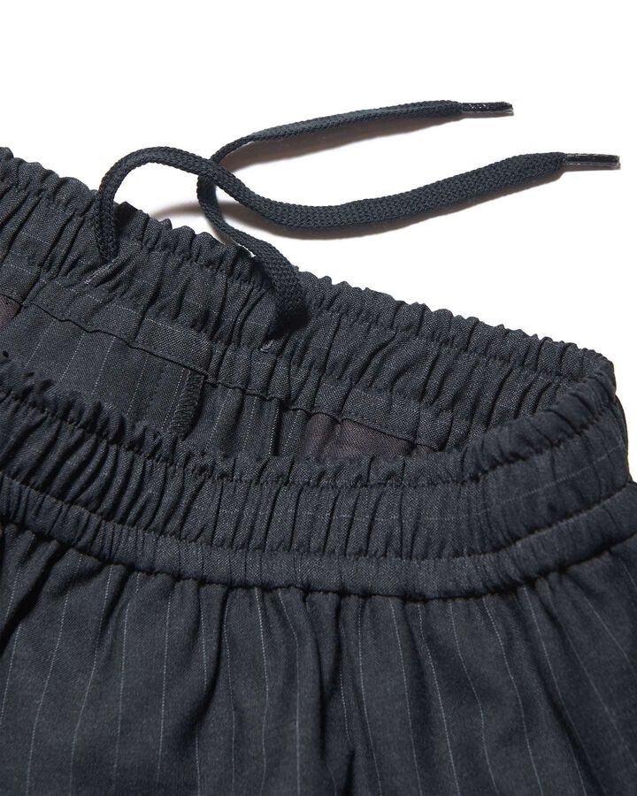 STRETCH WOOL SIDE POCKET JOGGER PANTS,A, medium image number 2