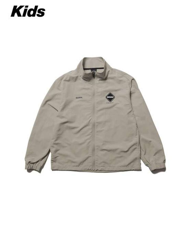 SUPPLEX NYLON STAND COLLAR BLOUSON,BEIGE, medium image number 0