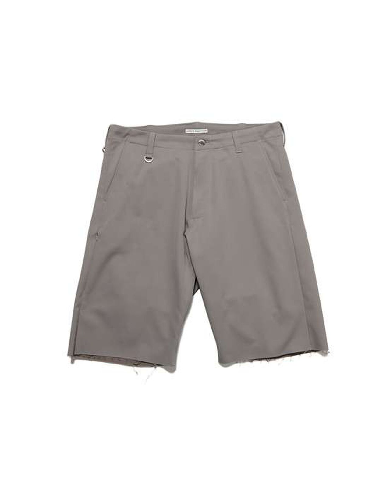 HIGH STRETCH PIQUE CUT OFF SHORTS,GRAY, large image number 1