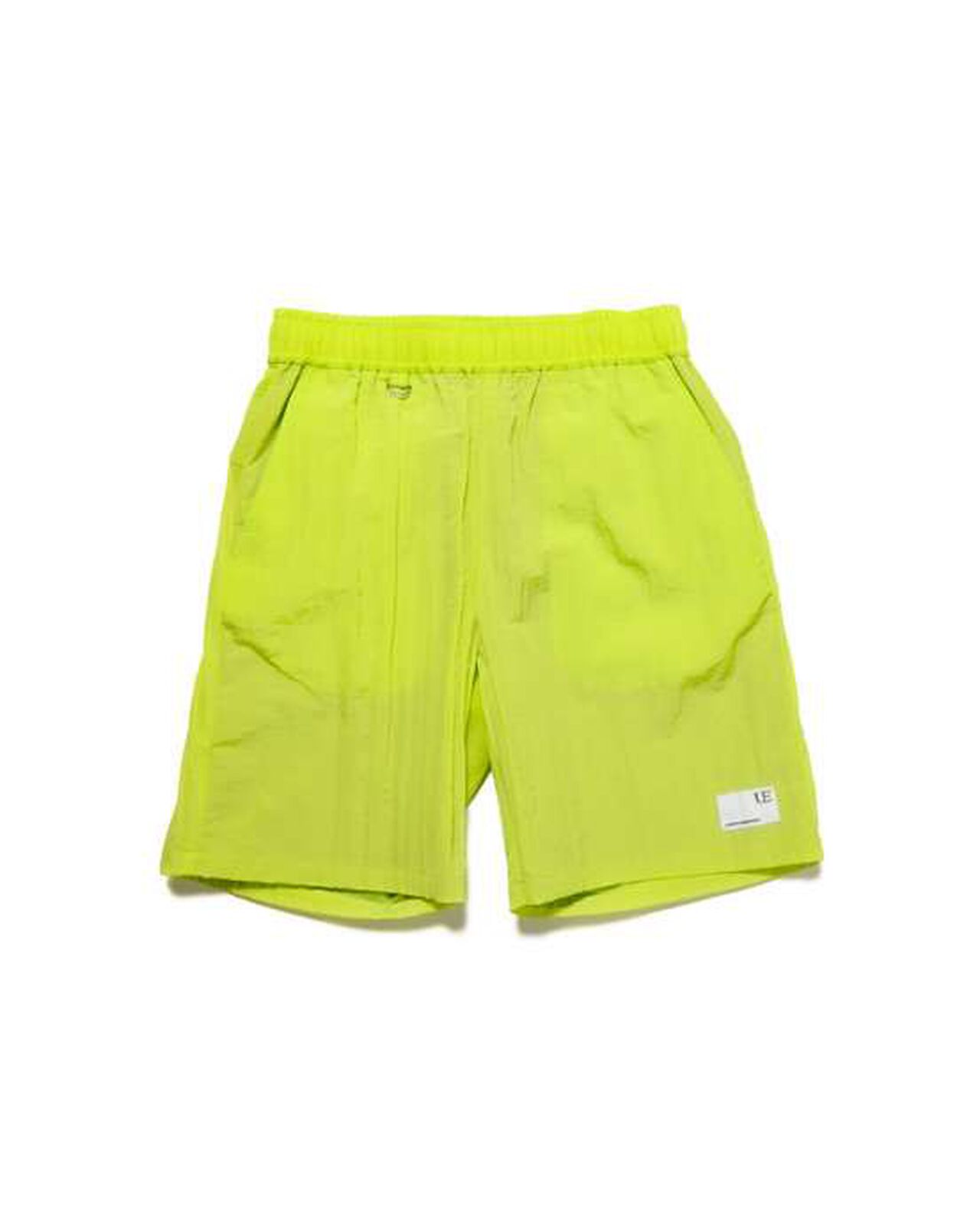 CRYSTAL NYLON EASY SHORTS,YELLOW, large image number 0