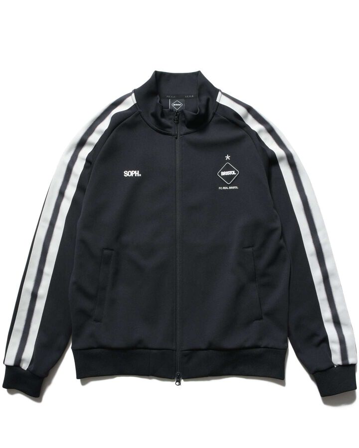 ERIC HAZE: TRAINING TRACK JACKET,BLACK, medium