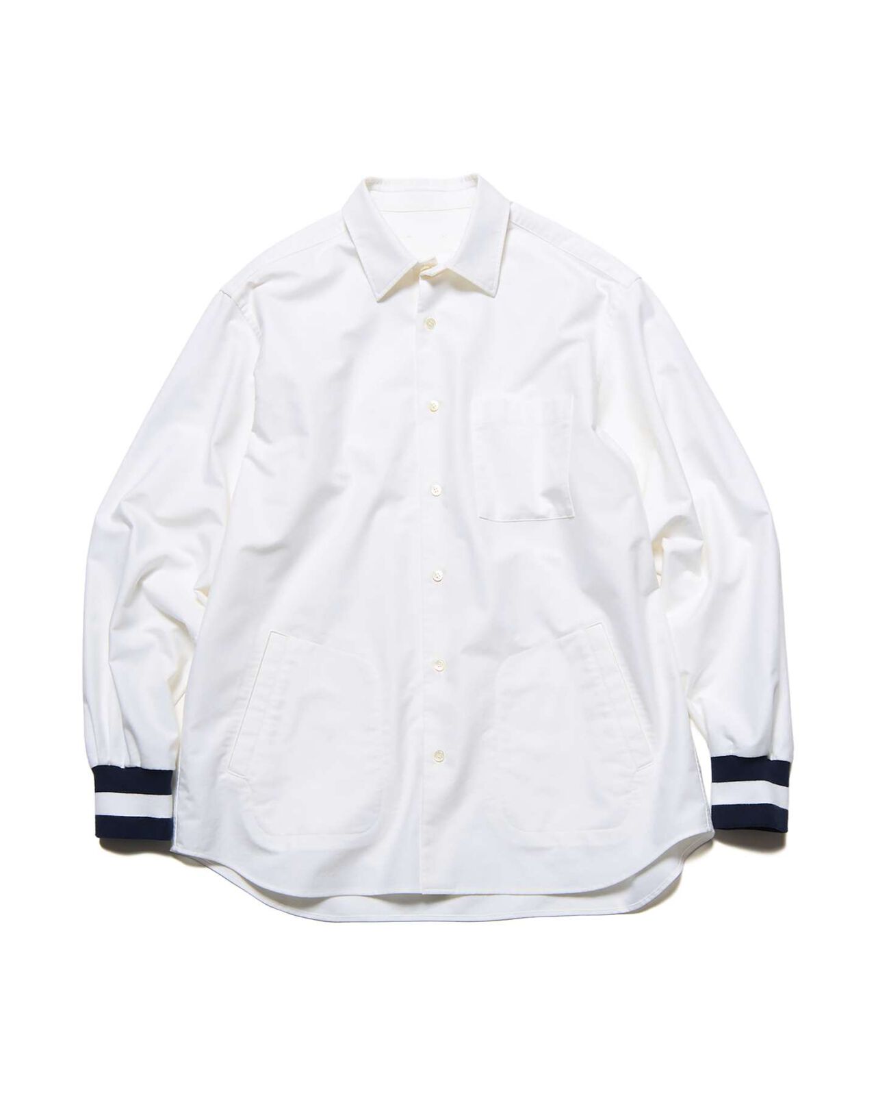 OXFORD RIBBED SHIRT,WHITE, large image number 0