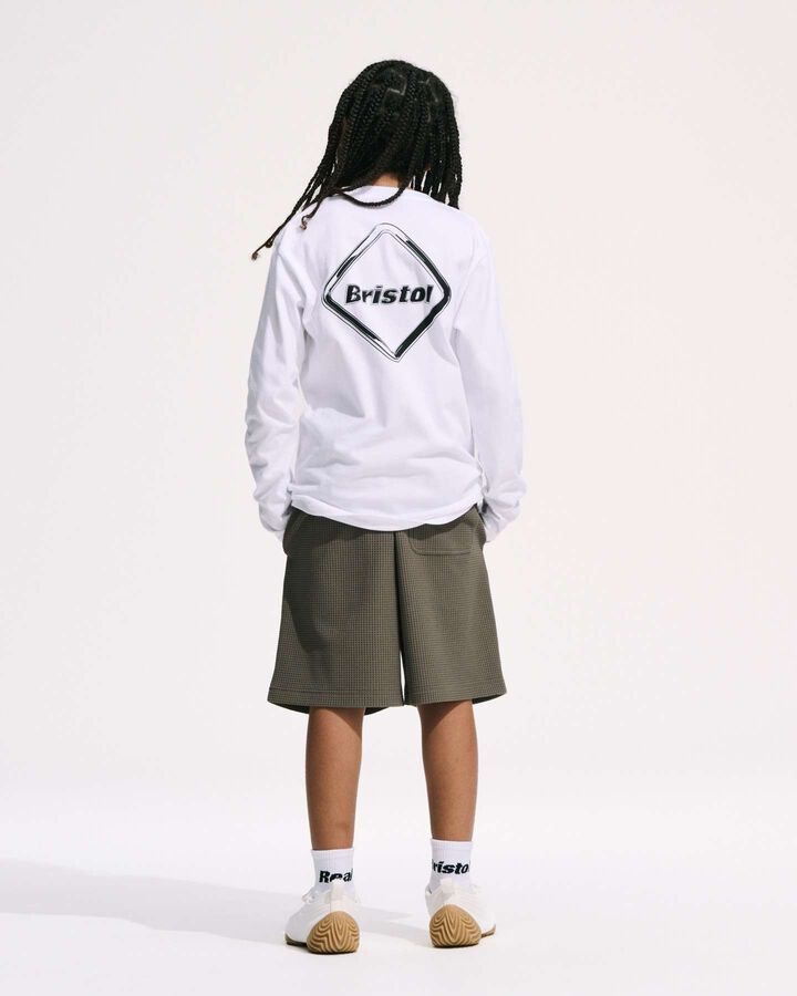 SHADOW EMBLEM L/S TEE,BLACK, medium image number 2