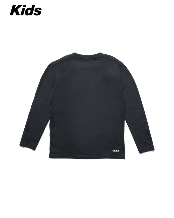 OVERLAY LOGO L/S TEE,BLACK, medium image number 1