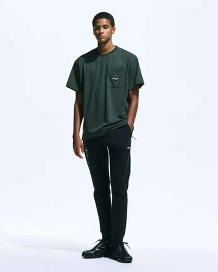 EMBLEM POCKET TEE,GREEN, medium image number 5