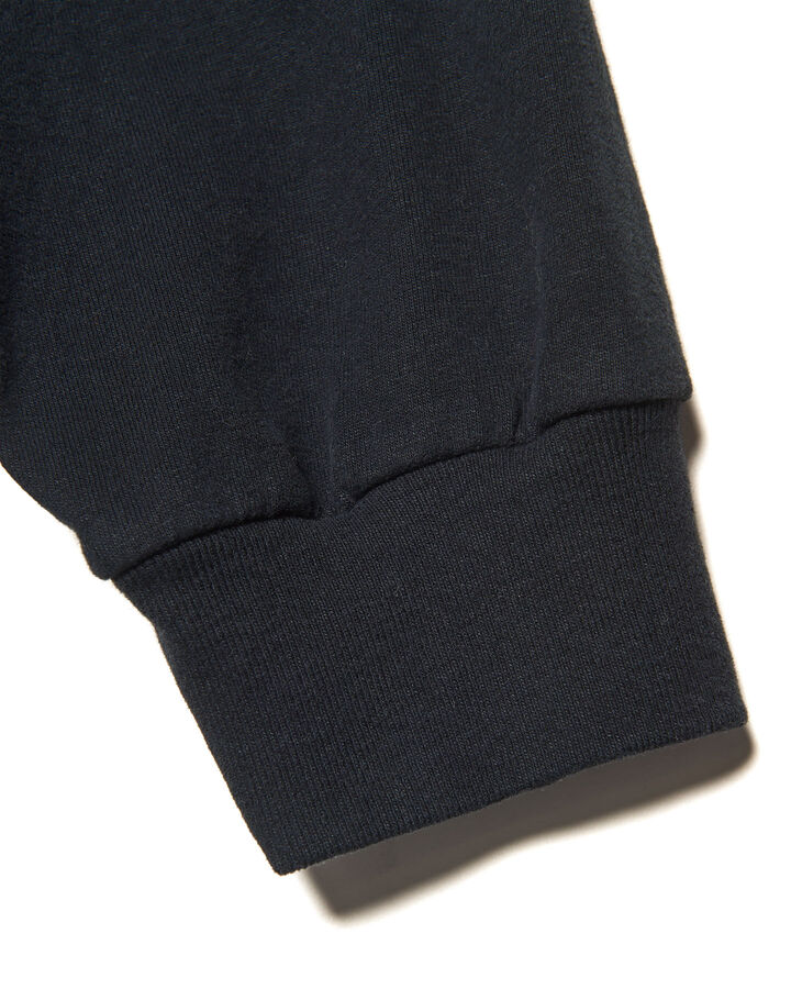 GRADATION LOGO L/S TEE,BLACK, medium image number 3