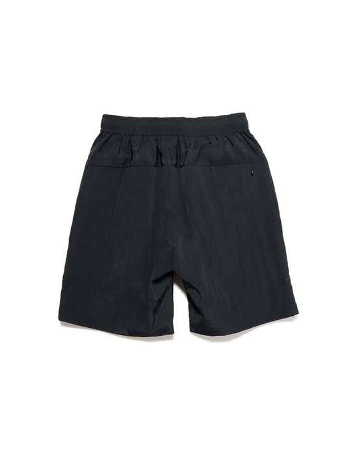 CRYSTAL NYLON EASY SHORTS,BLACK, medium image number 1