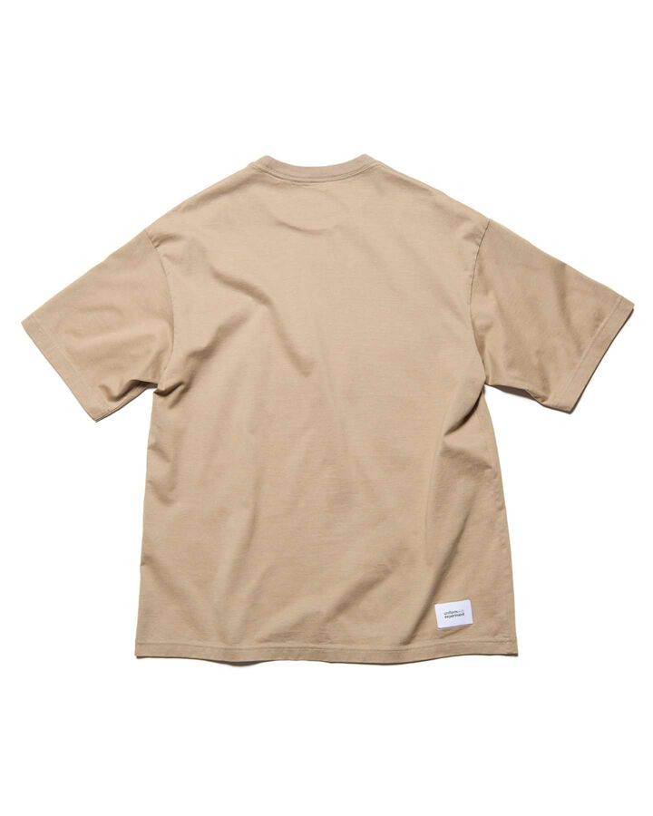 U LOGO TEE,BEIGE, medium image number 1