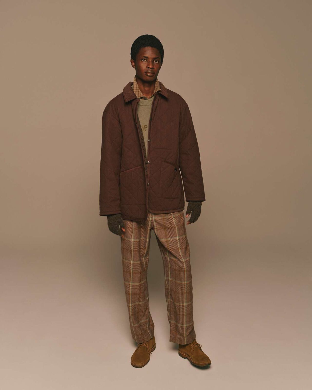 LAVENHAM OVERSIZED DENHAM,BROWN, large image number 8