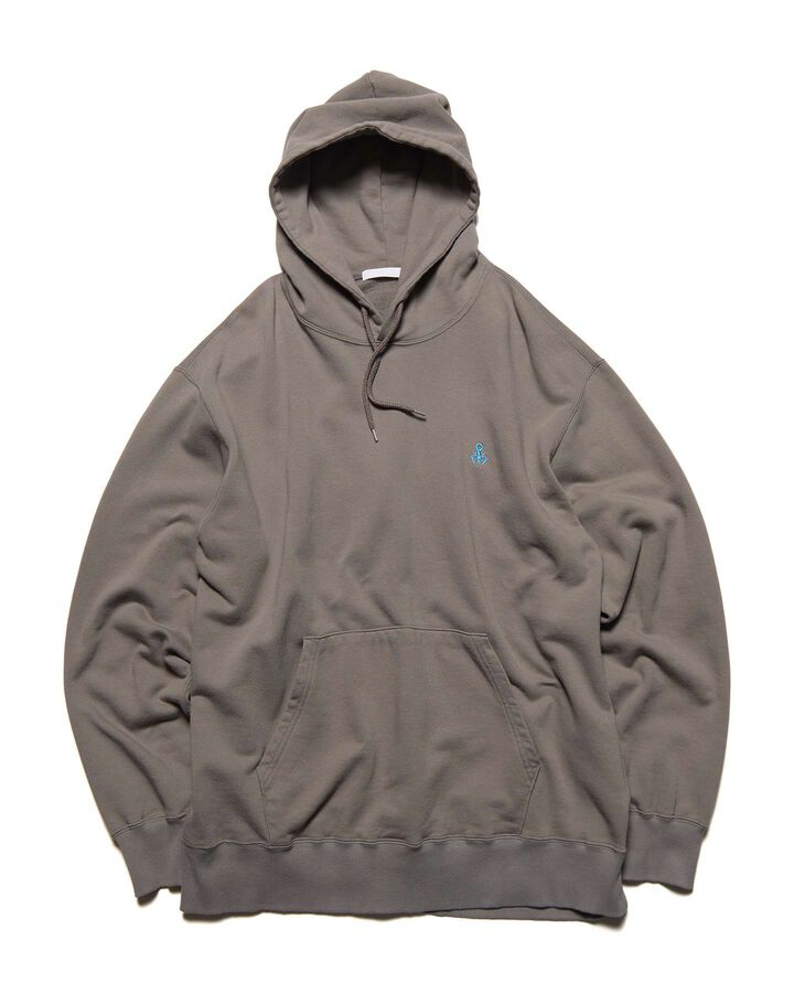 SCORPION WIDE SWEAT HOODIE,GRAY, medium