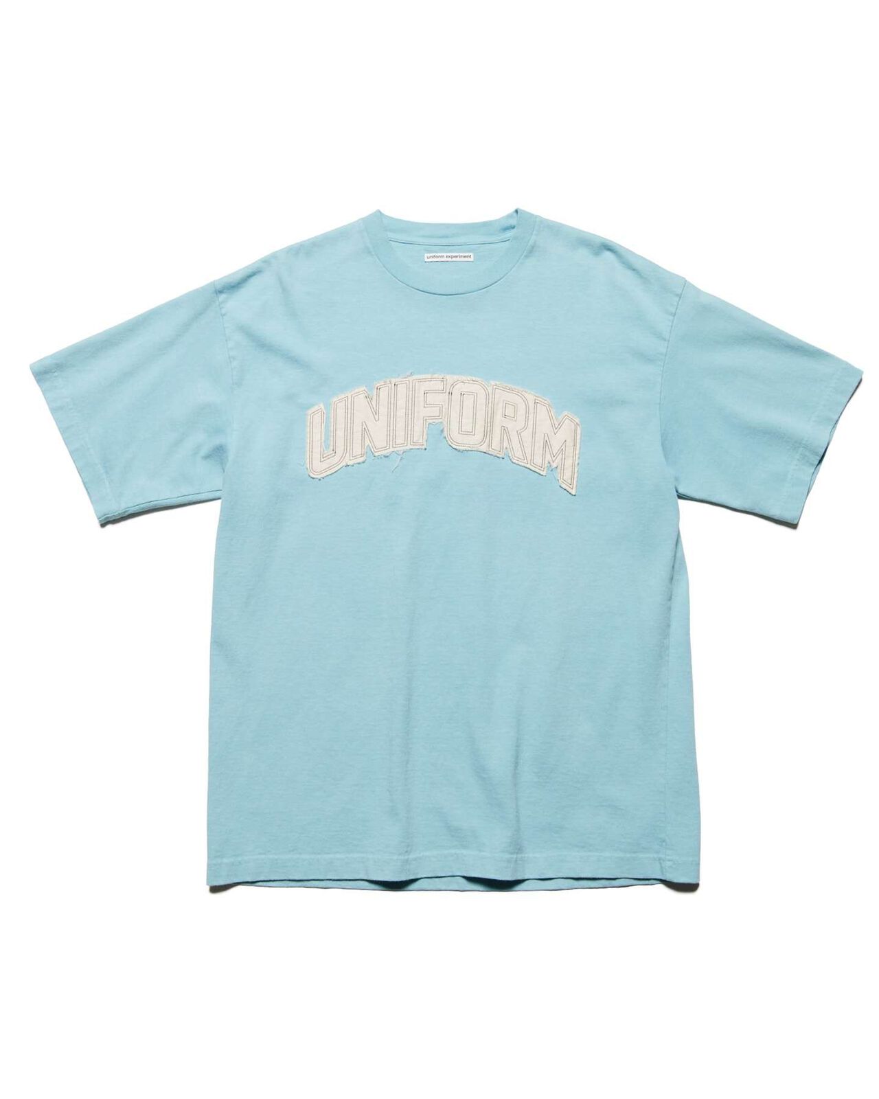 CUT-OUT LOGO TEE,LIGHT BLUE, large image number 0