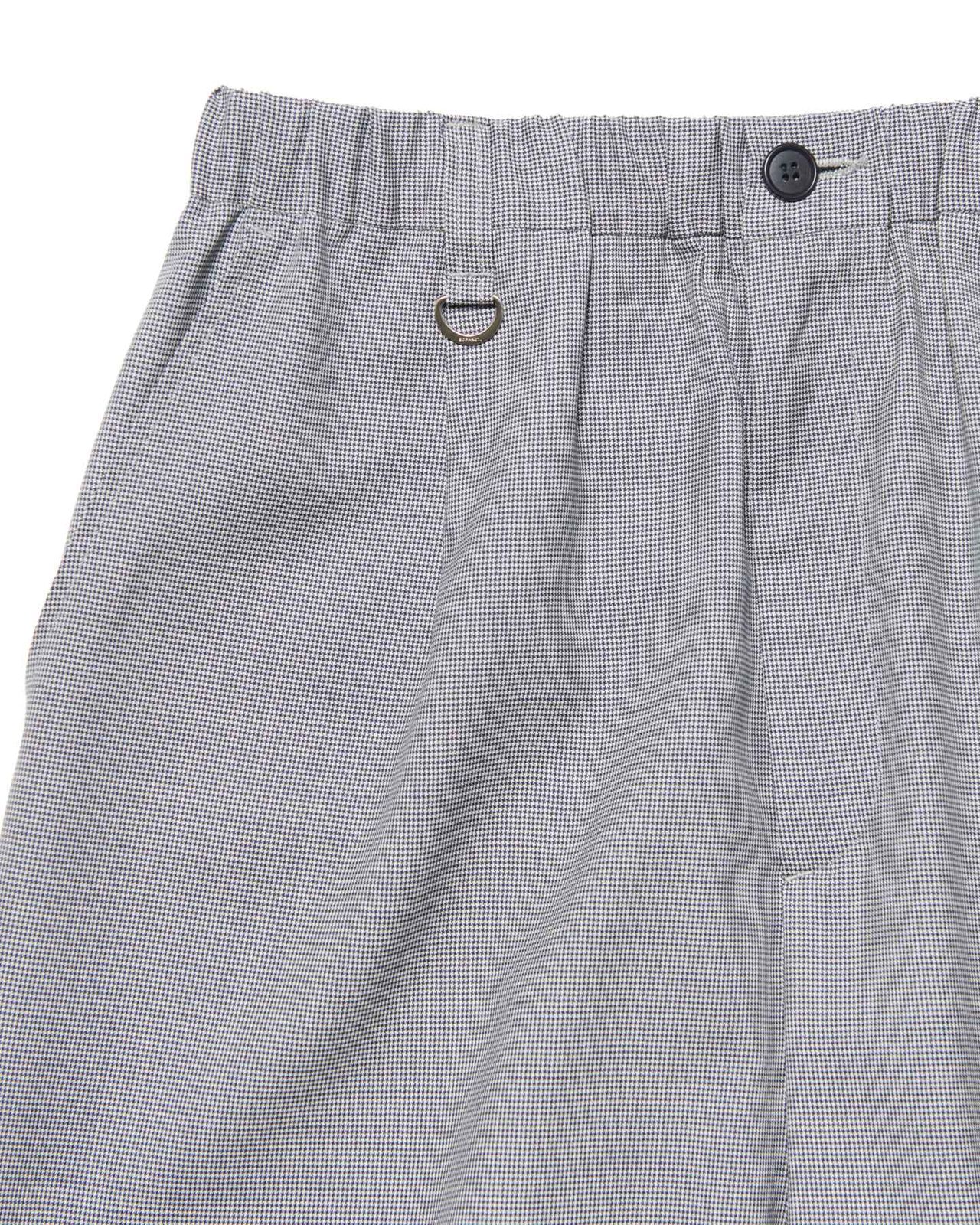 WASHABLE SUMMER WOOL TAPERED BOLD PANTS,A, large image number 2