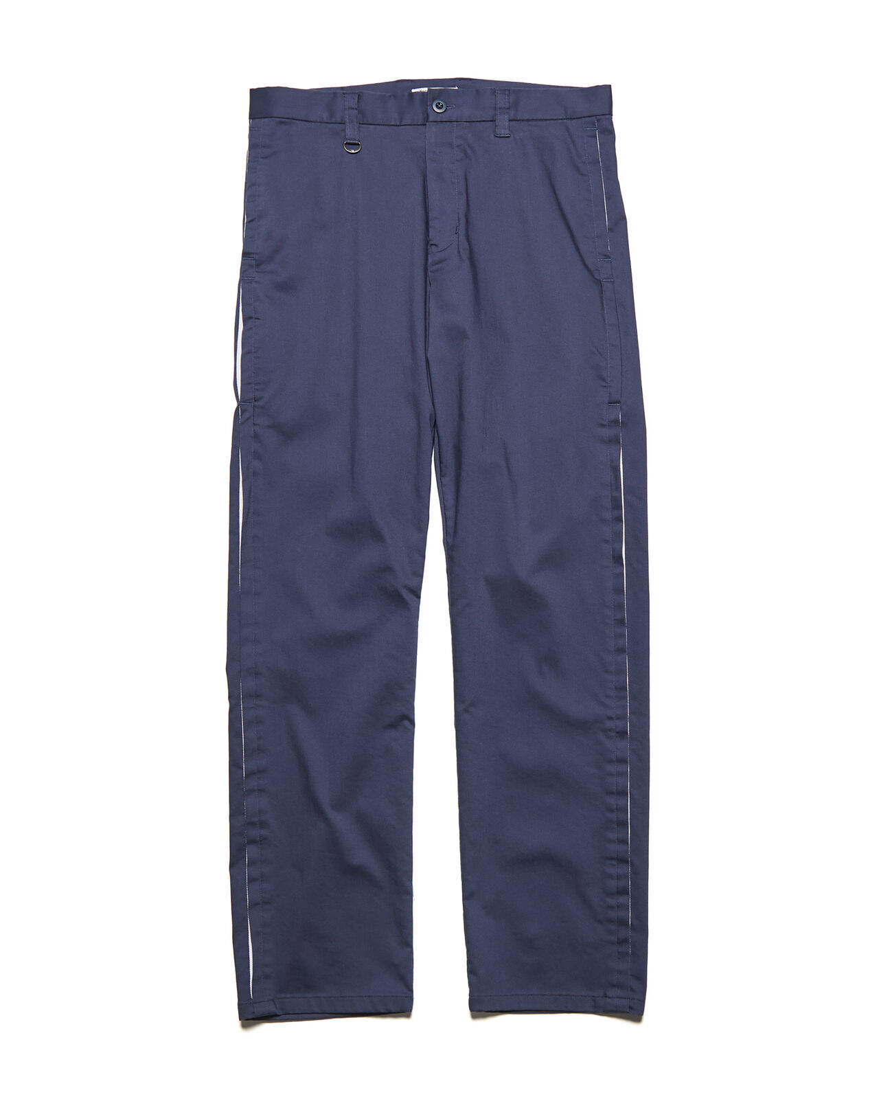 STRETCH TWILL SIDE TAPE PANTS,NAVY, large image number 0