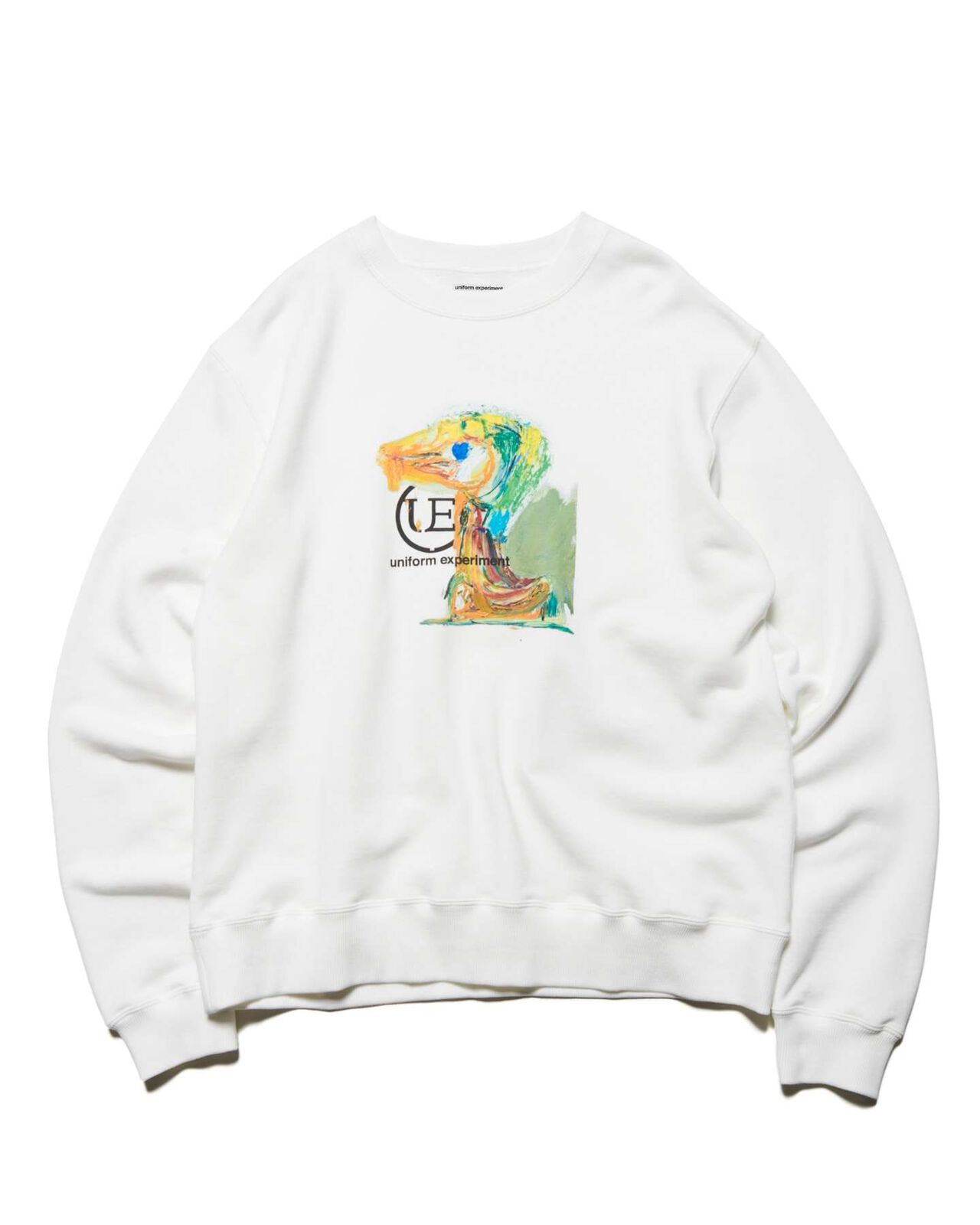 ASGER JORN: LANDSCAPE SWEATSHIRT,WHITE, large image number 0