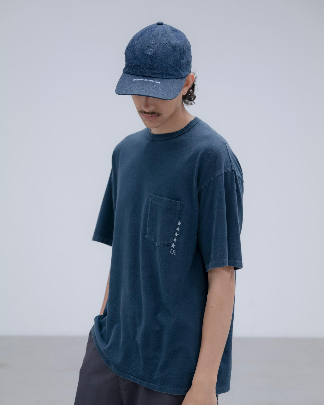 INDIGO S/S POCKET TEE,INDIGO, large image number 5